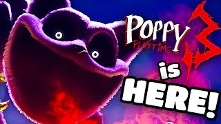 POPPY PLAYTIME CHAPTER 3 RELEASE STREAM  First Full Playthrough [upl. by Hayse]