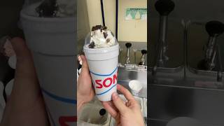 Reese’s Oreo cookie dough blast with whipped cream icecream food foryou shake [upl. by Daberath90]