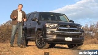 2014 Toyota 4Runner Limited Test Drive Video Review [upl. by Retsev]