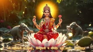 Mahalakshmi Mantra 108 Times Attract Wealth Success amp Prosperity  Remove Financial Blockages [upl. by Ardine]