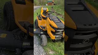 Cub Cadet XT1 LT42 IntelliPower￼ Eduro Series Rough Terrain Review from the Homestead [upl. by Nailuj]