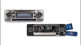 Retro style car radios from Caliber [upl. by Gnoht]