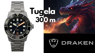 ¡ 🐉El Dragón de Agua Reseña Reloj Draken Tugela automático para 300m [upl. by Leuname]