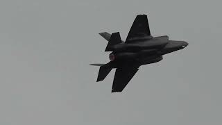 First ever RAF F35B Role Demo at Cosford 2024 [upl. by Liesa]