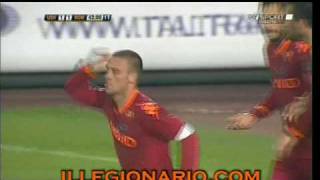 Udinese Roma 21  gol Daniele De Rossi [upl. by Riggins]