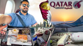 Going to Qatar ✈️ Qatar Airways Review amp Doha City Tour Before FIFA World Cup 2022 amp Dinner in Qatar [upl. by Nyberg733]