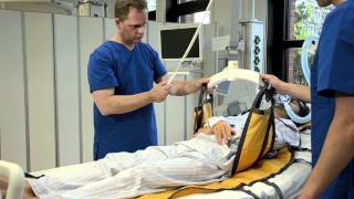 Patient repositioning in intensive care unit with Dräger and Guldmans Sling [upl. by Salis282]