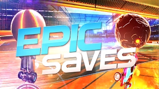 ROCKET LEAGUE EPIC SAVES  BEST SAVES BY COMMUNITY amp PROS [upl. by Nodgnal935]