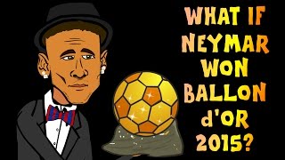 If NEYMAR had won The Ballon dOr 2015 Awards Highlights Part 3 [upl. by Alyar]