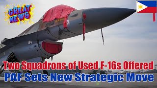 PAFs SHOCKING New Strategic Move with Two Squadrons of Used F16s [upl. by Ambler]