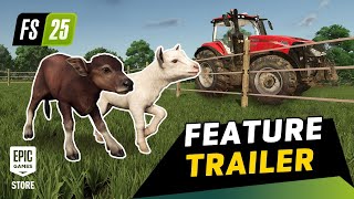 Farming Simulator 25  Feature Trailer [upl. by Atlas]