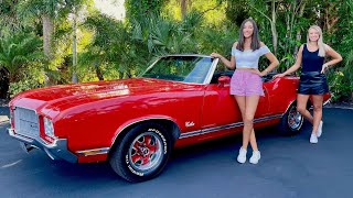 1971 Oldsmobile Cutlass Supreme Convertible  One of the Best Cutlass Models [upl. by Adnelg]