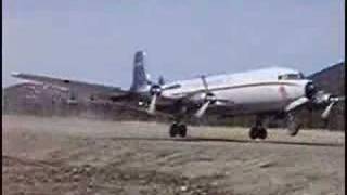 DC6 Takeoff [upl. by Bakemeier]