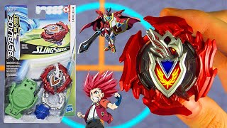 NEW ZACHILLES A4 HASBRO Beyblade Burst Turbo UnboxingReviewTest Battles [upl. by Akapol]