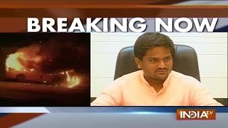 Hardik Patel Calls for Gujarat Bandh Several Areas Put Under Curfew  India TV [upl. by Ikoek432]