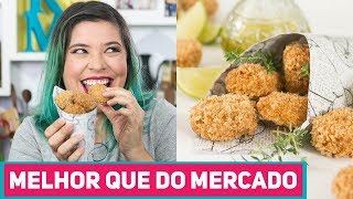 NUGGETS CASEIROS Melhor que o do mercado 3 receitas diferentes de Nuggets  Receitas de Minuto 412 [upl. by Collyer262]