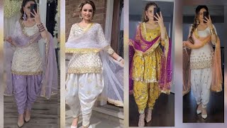 latest beautiful dhoti pajama with kurti Dhoti pajama kurti  trending fashion with jaya Gupta [upl. by Fanning9]