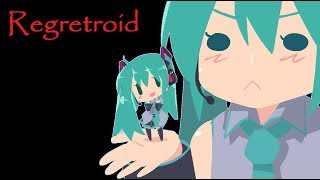 Halfne Miku  Regretroid [upl. by Ailasor]