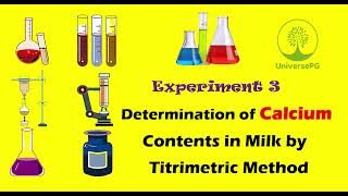 Determination of Calcium Contents in Milk by Titrimetric Method I UniversePG I দুধ থেকে Ca সনাক্তকরন [upl. by Egni628]