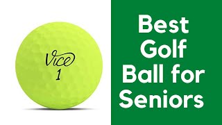 5 Best Golf Ball for Seniors  Top Golf Ball ever For Seniors [upl. by Donny]