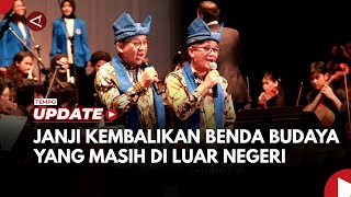 Menteri Kebudayaan Fadli Zon Janji akan Memulangkan Benda Budaya yang Masih di Luar Negeri [upl. by Ohce12]