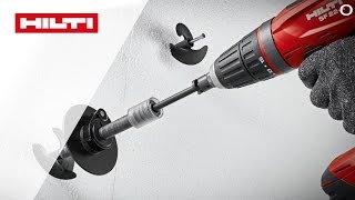 ANLEITUNG zur Installation des THelix  Hilti ETICS Anchor [upl. by Ylyl]