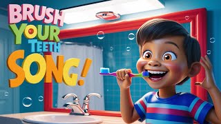 Brush Your Teeth Song  Fun Kids Song for Good Habits [upl. by Eceinwahs]