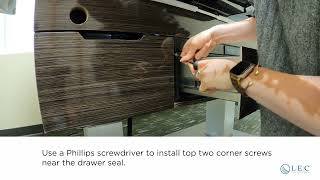 How to install or replace a warming drawer [upl. by Letney808]