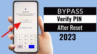 How To Bypass Verify Pin After Factory Reset 2024 [upl. by Anitsrhc]