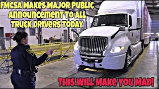 163318 CDL Holders Will Lose License In November 2024 truckdriver [upl. by Caplan]