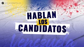 DEBATE con CANDIDATOS PRESIDENCIALES en VENEZUELA [upl. by Sherwynd]