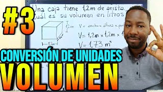 Conversión de unidades de volumen 3 [upl. by Lacram652]