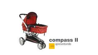 carrinho compass II  travel system  apresentando [upl. by Inihor932]