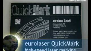 Laser Marking  QuickMark  eurolaser [upl. by Marena]