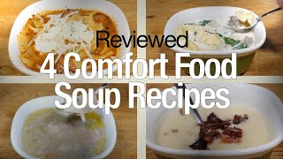 4 comfort food soup recipes to make at home  Turn your favorite comfort food into tasty soup [upl. by Mun]