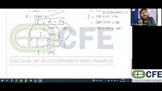 PRC 2  QM  Sir Dawood Shahid  Chapter 5  Lecture 03  Financial Mathematics [upl. by Turpin]