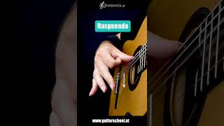 Rasgueado Tutorial  Flamenco Gitarre lernen [upl. by Gurevich]