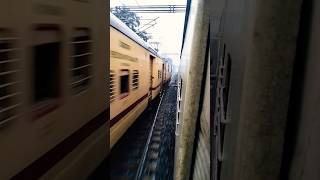 express VS local ek dike🙏tar por ki holo😱railway youtubeshort shortvideo indianrailway shorts [upl. by Shaer]