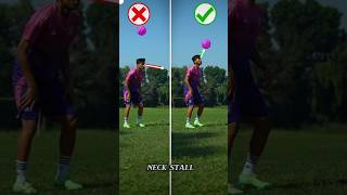 Neck stall football players ❤️⚽️ viralvideo footballskills [upl. by Scotney661]