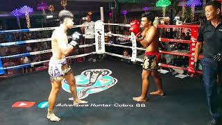 ☆KO☆ Kongkrapan Sitporpu blue Vs Rodtang SitChangAe red Rd 1 62 kilos Antza Thaiboxing [upl. by Nnylg]