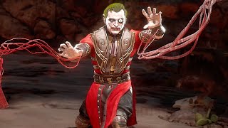 MK11 The Joker Dressed to Kill Performs All Ninja Fatalities [upl. by Acinoj157]