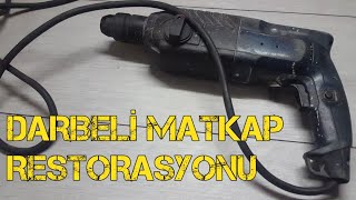 DARBELİ MATKAP RESTORASYONU  NASIL YAPILIR [upl. by Cheffetz]