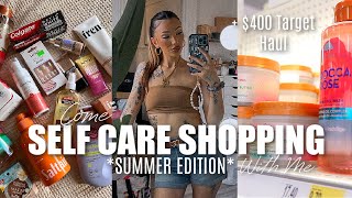 COME SELF CARE  HYGIENE SHOPPING W ME AT TARGET SUMMER EDITION 400 HAUL [upl. by Lawley]