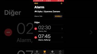 IPHONE ALARM SESİ DEĞİŞTİRME [upl. by Enitsej]