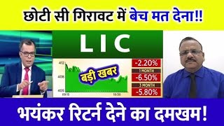 LIC share news today⚫️ buy or not  analysis target  Lic share latest news  LIC share target [upl. by Eatnoled]