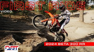 2024 Beta 300RR First Ride Impression  Dirt Bike Test [upl. by Hoo]