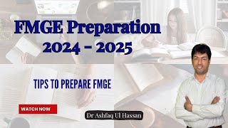 FMGE Preparation 2024 2025 for Fmge Students from all over the World Tips to Prepare FMGE [upl. by Cheney]