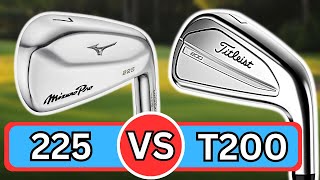 2023 Titleist T200 VS Mizuno Pro 225 [upl. by Kcerb]