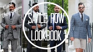 Savile Row Lookbook  Savile Row Style  Carl Thompson [upl. by Isiahi]