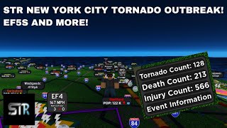 NEW YORK CITY TORNADO OUTBREAK  Storm Tracker Reborn [upl. by Conti]